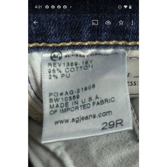 AG Adriano Goldschmidt the legging ankle 29 - Picture 6 of 6